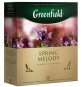 nahlad Černý čaj Spring Melody 150g (100×1,5 g) Greenfield