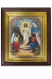 nahlad Ikona dřevěná velká 20x24cm Voskresenie