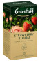 nahlad Černý čaj Strawberry Bloom 25×1,5g Greenfield
